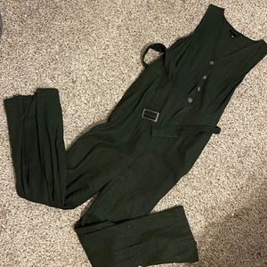 Olive jumpsuit size xsmall